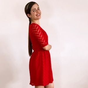 Red dress